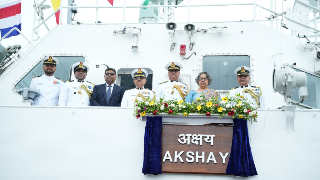 ICGS Akshay, Indian Coast Guard, Fast Patrol Vessel, Goa Shipyard Limited, Security India
