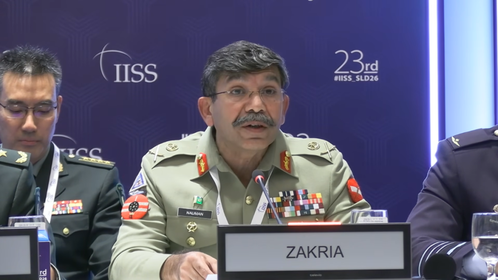 Pakistan, India-Pakistan Relations, South Asia Stability, Shangri-La Dialogue, Pakistan Army, Lt Gen Nauman Zakaria, India Pakistan Tensions, Nuclear-Armed Neighbours, Regional Security, Strategic Stability, Crisis Management Mechanism, Confidence Building Measures, Strategic Communication, India Pakistan Conflict, Operation Sindoor, Pahalgam Terror Attack, Jammu and Kashmir, Cross-Border Terrorism, India National Security, Pakistan Military, Nuclear Deterrence, South Asian Geopolitics, Military Escalation, Defence Diplomacy, Regional Peace, India Pakistan Dialogue, Military Hotline, Counter-Terror Operations, Indo-Pak Relations, Security Challenges in South Asia.