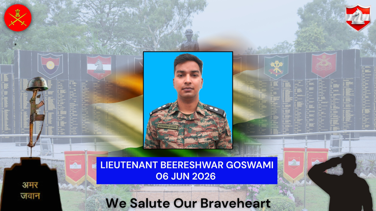 Army officer dies during anti-terror operation in Rajouri; White Knight Corps pays tribute