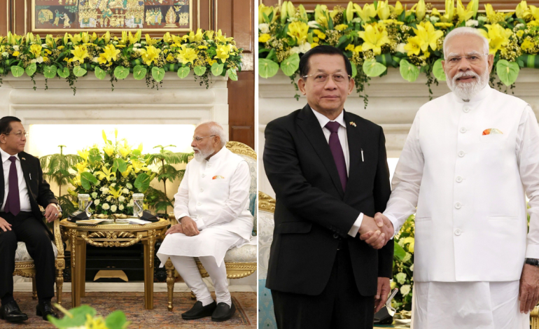 Myanmar vows to act against northeast insurgents as Modi raises Suu Kyi detention