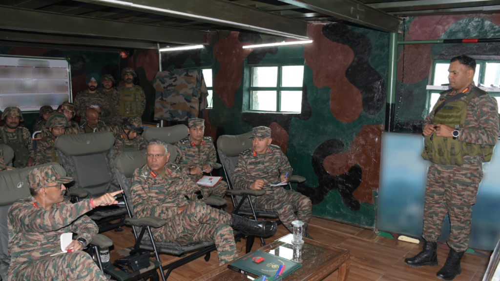 White Knight Corps, LoC Security Review, Indian Army LoC, White Knight Corps Commander, Ace of Spades Division, LoC Operational Preparedness, Indian Army Surveillance, Border Security India, Jammu and Kashmir LoC, Indian Army Readiness, Forward Areas Visit, LoC Vigilance, Military Preparedness, Precision Strike Capability, Indian Army News, White Knight Corps X Post, LoC Security Situation, Army Border Operations, Future Warfare Readiness, Line of Control News.