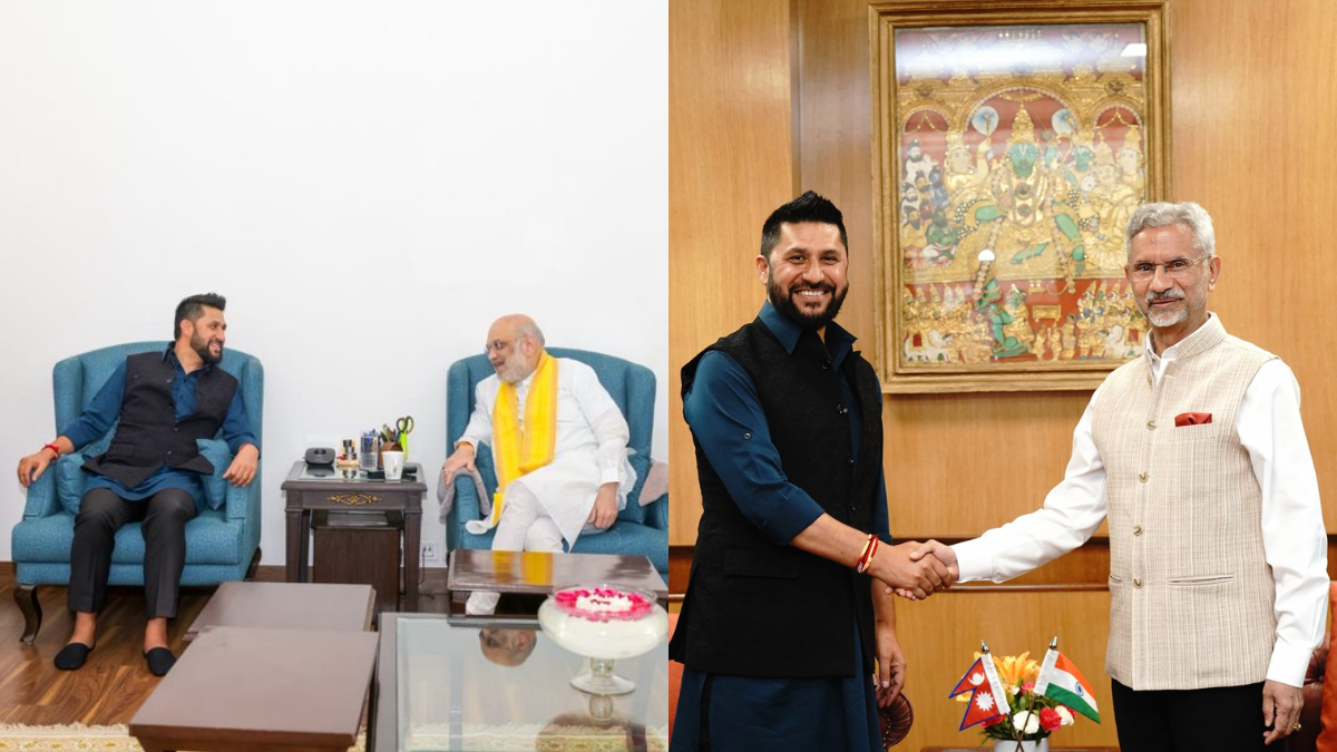 Nepal’s ruling party chief Rabi Lamichhane meets Amit Shah, Jaishankar