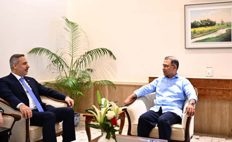 In Dhaka, Turkish foreign minister Fidan meets Bangladesh PM, defence cooperation, joint production on agenda