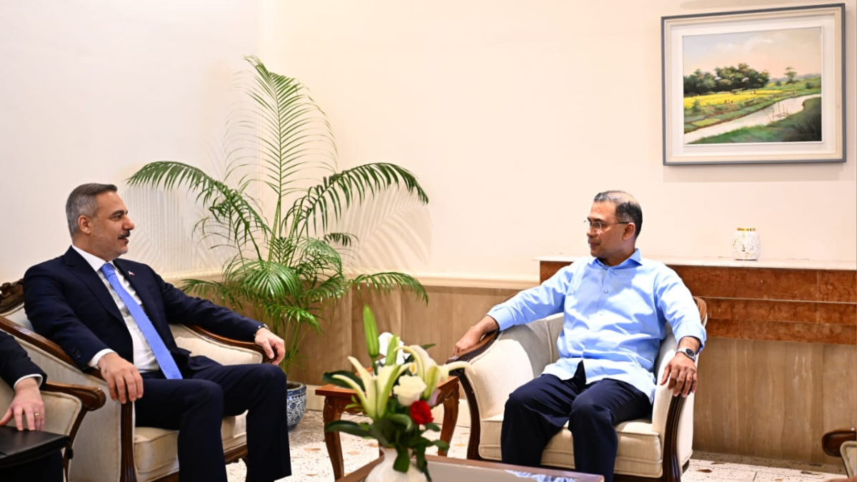 In Dhaka, Turkish foreign minister Fidan meets Bangladesh PM, defence cooperation, joint production on agenda