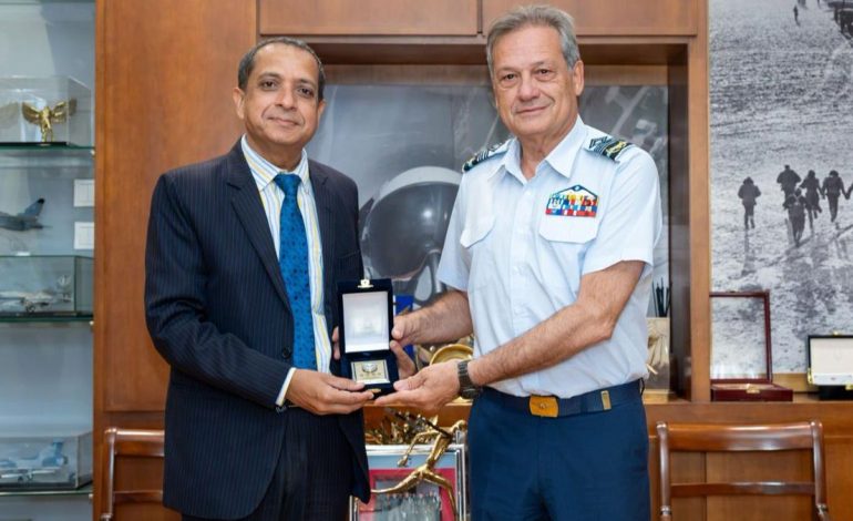 New Delhi, Athens deepen defence and economic ties as India’s ambassador meets Greece air force chief