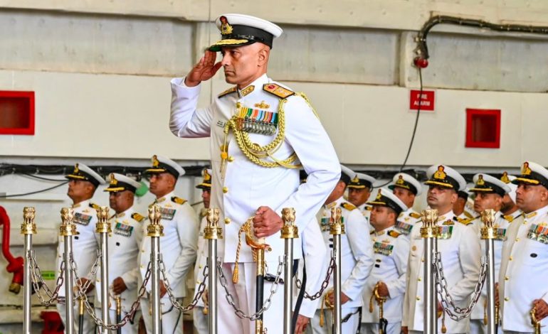 Rear Admiral Srinivas Maddula takes command of Indian Navy’s Western Fleet 