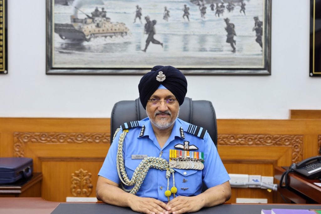 Air Marshal Tejinder Singh.