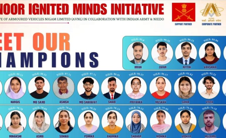 Army-backed Akhnoor Ignited Minds Initiative records 100% NEET 2026 success
