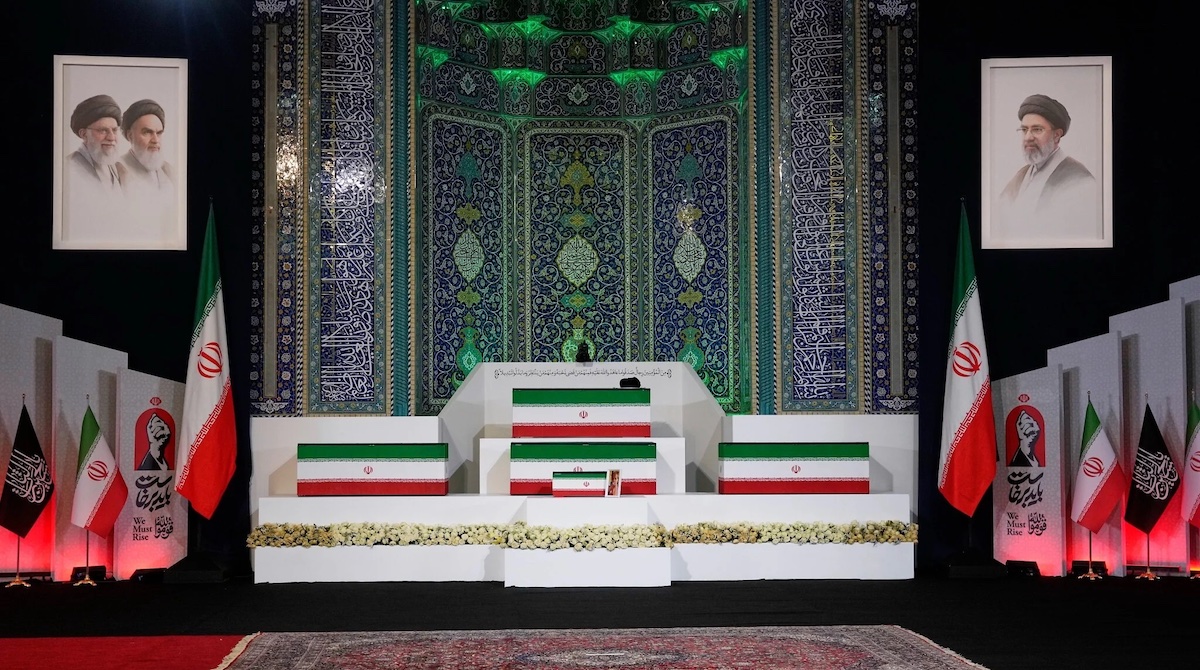 Iran begins farewell to Ayatollah Ali Khamenei, who was killed in US-Israeli airstrike in February