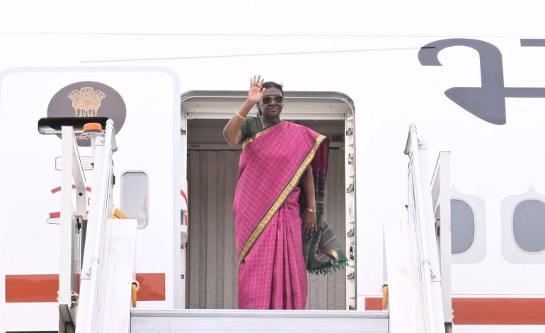 President Murmu embarks on historic three-nation tour of Moldova, North Macedonia and Romania