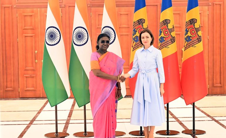 President Murmu opens historic Moldova visit, seeks deeper ties in trade, technology and connectivity