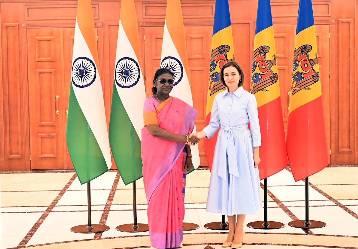 President Murmu opens historic Moldova visit, seeks deeper ties in trade, technology and connectivity