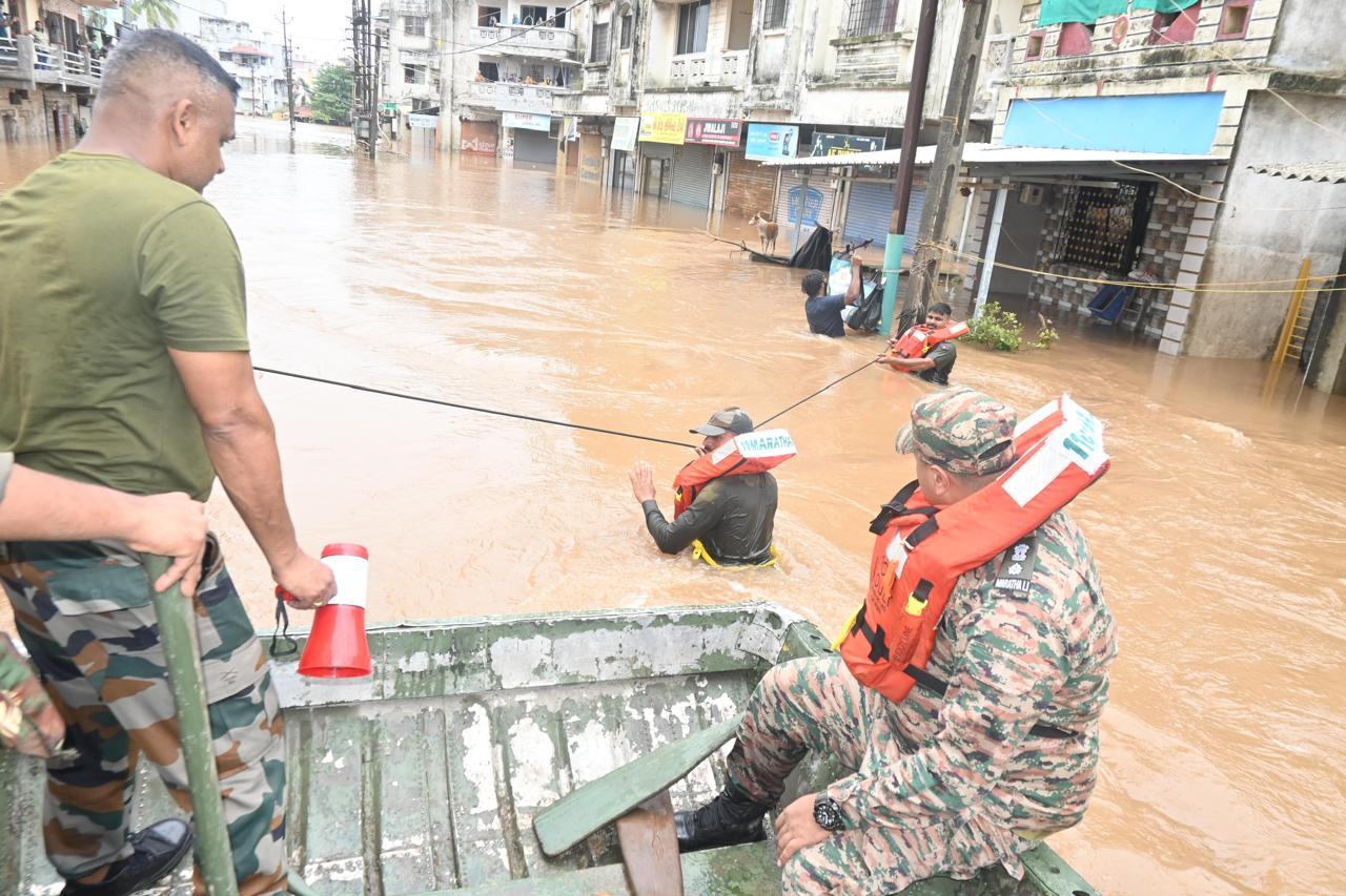 Army steps up flood relief across Gujarat and Dadra & Nagar Haveli