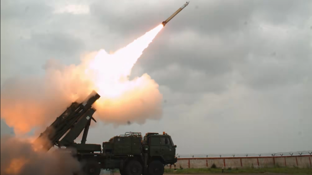 DRDO Pinaka LRGR Test, Pinaka Long Range Guided Rocket, Indian Army Pinaka Rocket, Pinaka Rocket 60km Test, Defence Research and Development Organisation