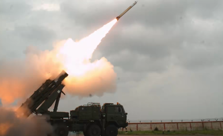 DRDO successfully flight-tests 60km Pinaka LRGR ; Rajnath Singh hails indigenous milestone