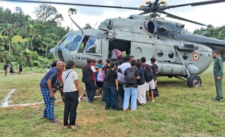 Monsoon fury: Indian Air Force keeps humanitarian air bridge open to Nagaland, airlifts over 250 stranded people