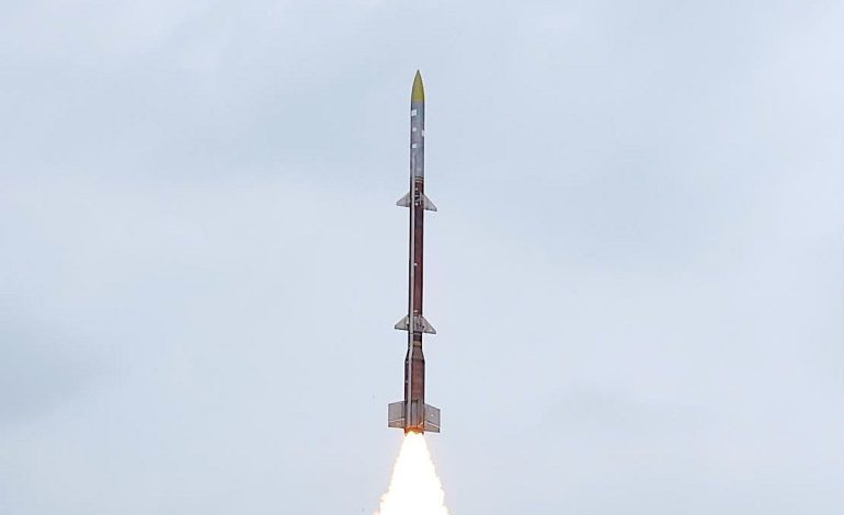 DRDO test-fires long-range air-defence missile Kusha in first flight trial