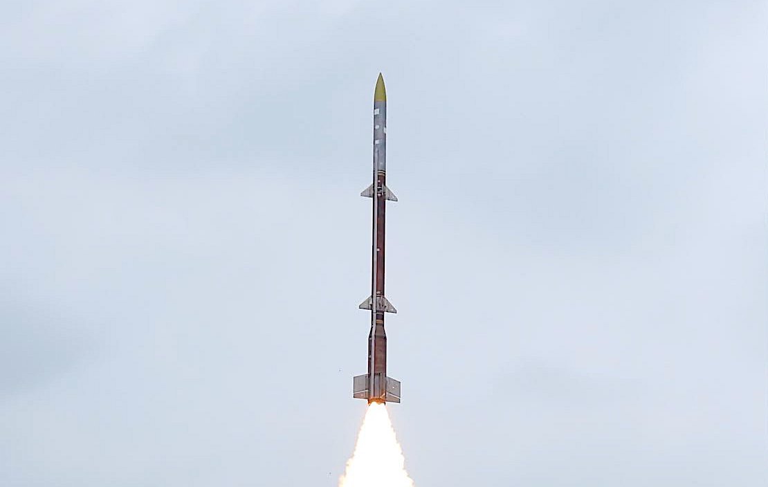 DRDO test-fires long-range air-defence missile Kusha in first flight trial