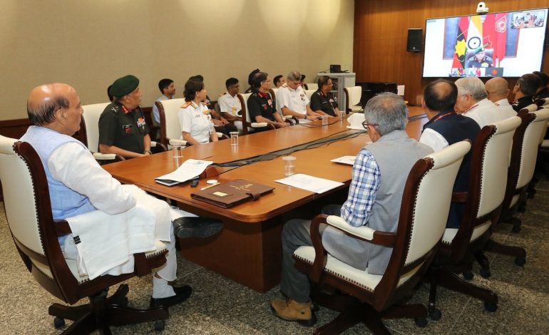 Rajnath Singh launches India’s first department of military medicine in Lucknow