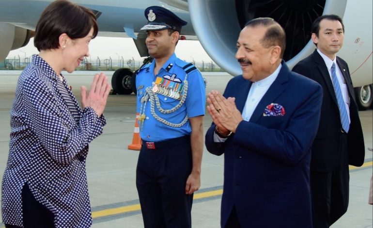 Japan PM Sanae Takaichi arrives in Delhi for 16th India-Japan Annual Summit, economic security and defence high on agenda