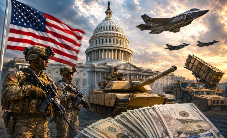US House narrowly clears record $1.15 trillion defence bill as Iran war casts a shadow