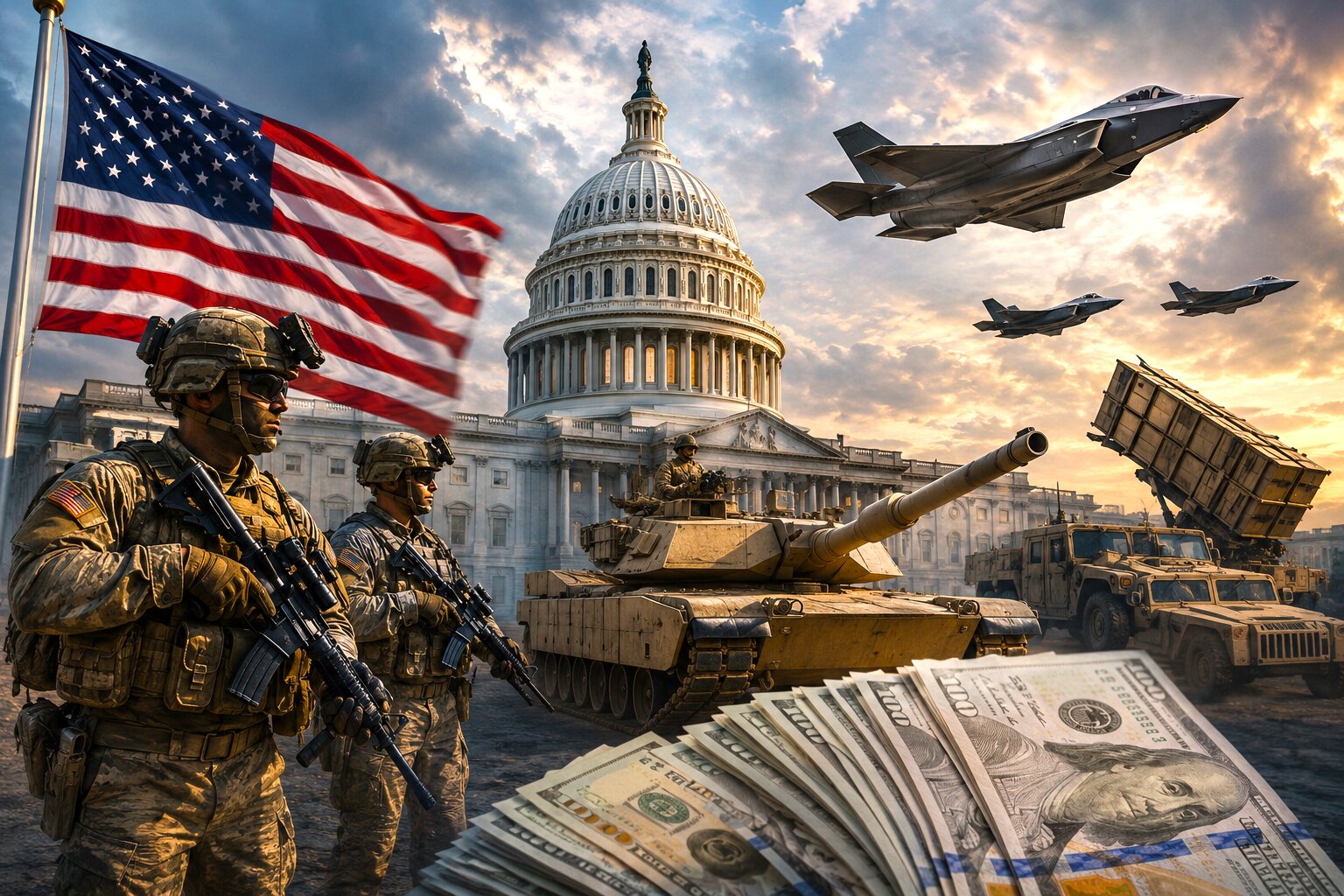 US House narrowly clears record $1.15 trillion defence bill as Iran war casts a shadow