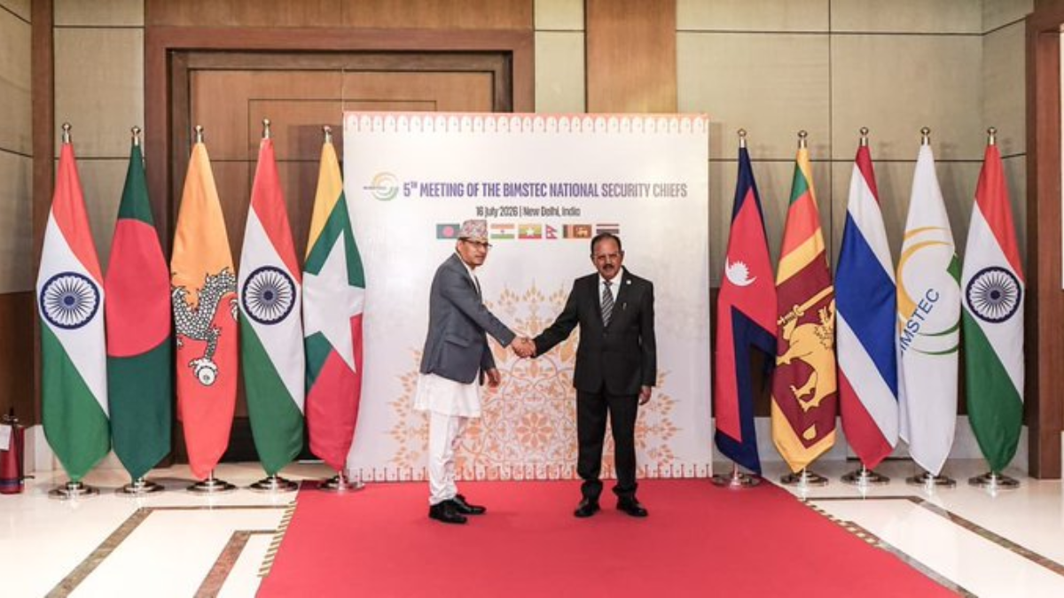 Ajit Doval hosts BIMSTEC security chiefs’ meeting with focus on counterterrorism and maritime security