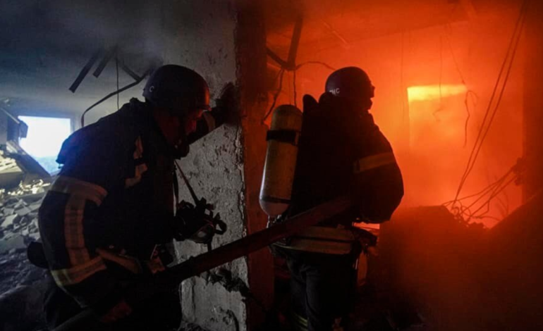 Russia unleashes massive missile and drone barrage on Kyiv, several reported killed