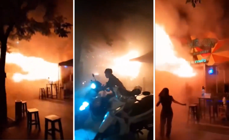 Thailand PM visits Bangkok pub fire site as death toll reaches 27