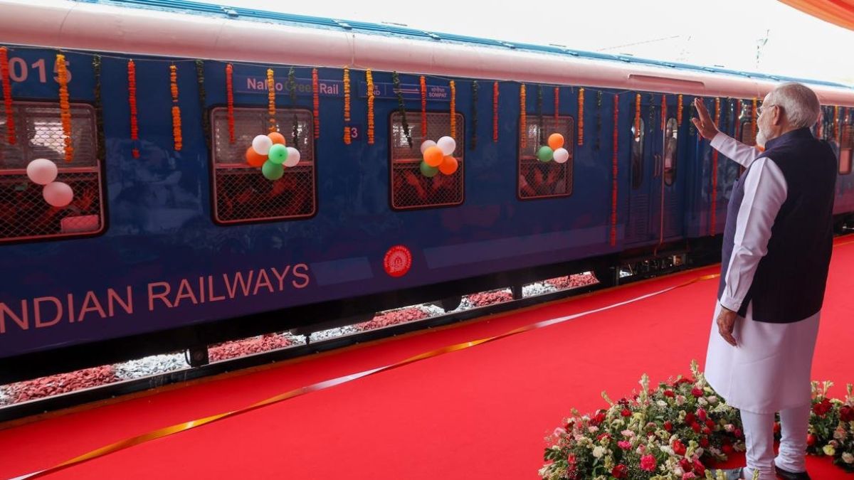 PM Modi launches India’s first hydrogen-powered train, signalling a bigger bet on green energy