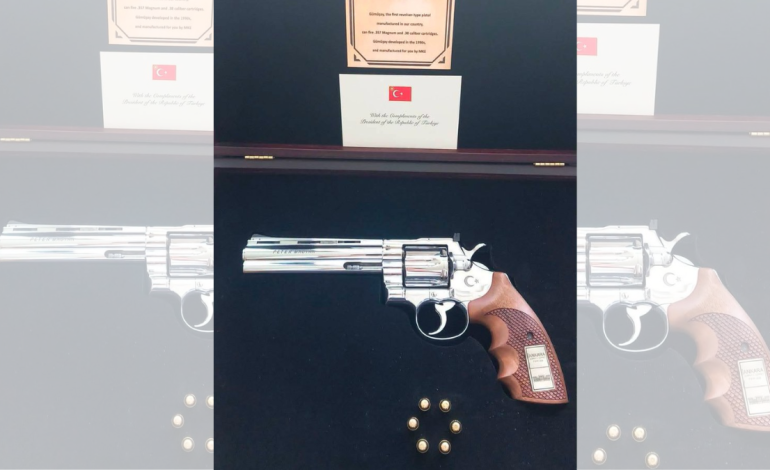 From summit to security checks: Erdogan’s revolver gift stuns Nato leaders