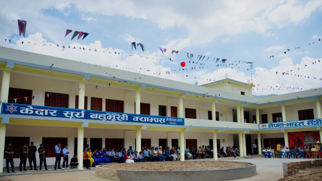 India Nepal Development Cooperation, India Funded Projects In Nepal, India Nepal Infrastructure Partnership, High Impact Community Development Projects, India Nepal Education Infrastructure Projects