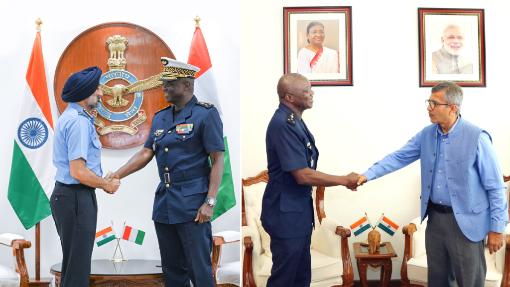 India-Côte d’Ivoire Defence Ties, India Côte d’Ivoire Defence Cooperation, Côte d’Ivoire Air Force, Indian Air Force, Air Chief Marshal AP Singh