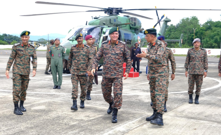 Army chief reviews Spear Corps readiness in northeast, highlights ‘VIJAY’ vision for future-ready force
