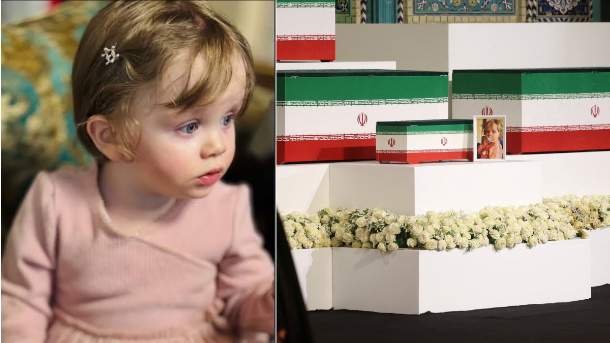 Khamenei’s 14-month-old granddaughter receives final farewell ahead of state funeral