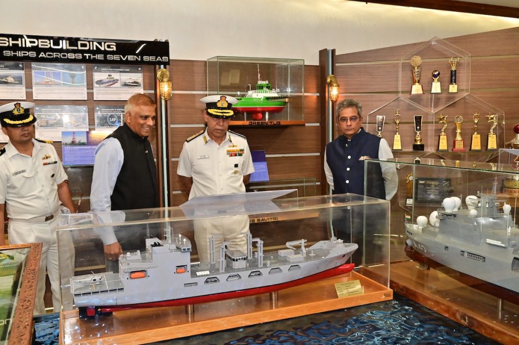 VAdm Sobti at HSL