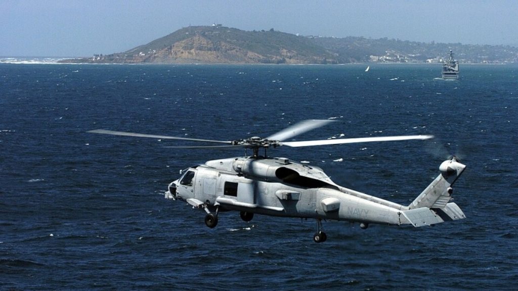 US Seahawk Helicopter Emergency Landing, Arabian Sea Helicopter Incident, US Navy MH-60S Seahawk, US-Iran Doha Talks, Iran US Negotiations