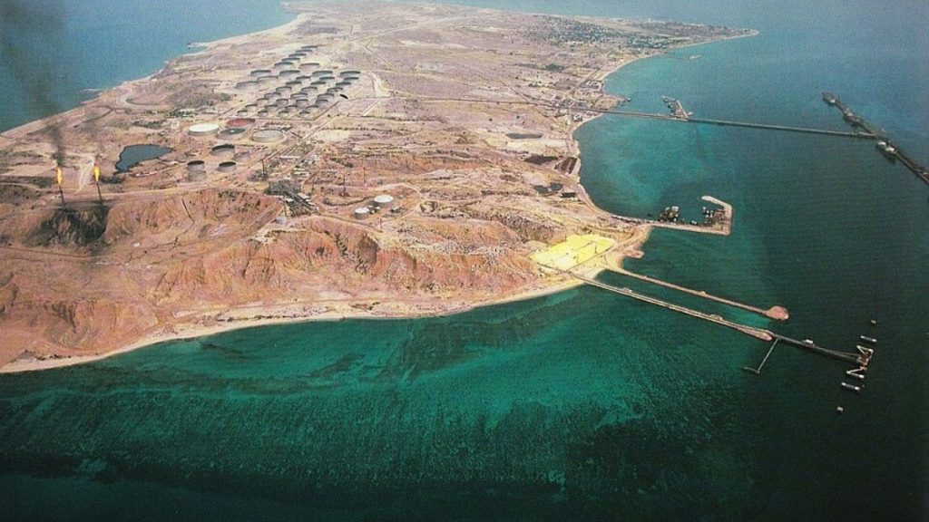 Iran-US Conflict, Strait of Hormuz, Larak Island Strike, IRGC, Kharg Island, US Central Command, Donald Trump, Masoud Pezeshkian