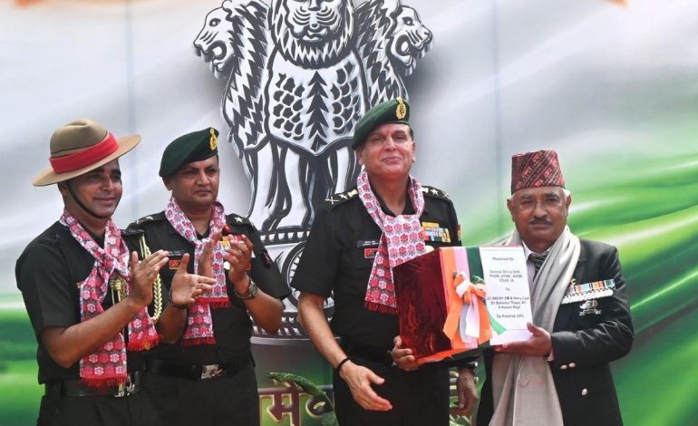 Gorkha veterans urge Indian Army chief to restart recruitment from Nepal during his Kathmandu visit