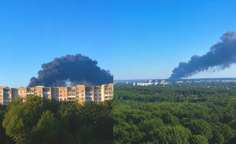 Eight Killed in Ukrainian Drone Attacks Across Russia