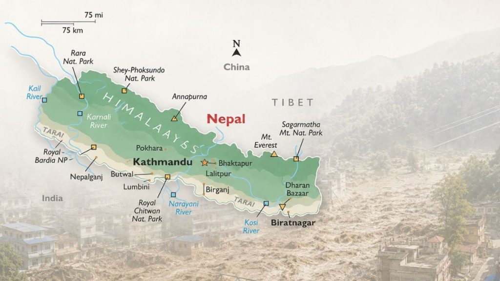 Nepal Flash Floods, Rasuwa Flood, Bhote Koshi River Flood, Indian Nationals Nepal Flood, Bihar Flood Alert
