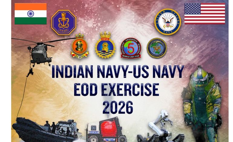 Indian, US navies conclude EOD exercise in Kochi after five days of joint training