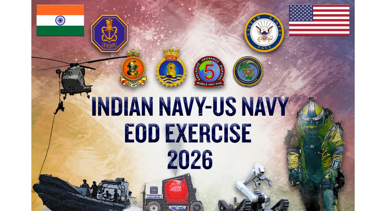 Indian, US navies conclude EOD exercise in Kochi after five days of joint training