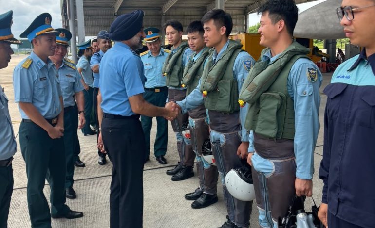 India, Vietnam reaffirm strategic partnership as both countries’ air force chiefs meet in Hanoi
