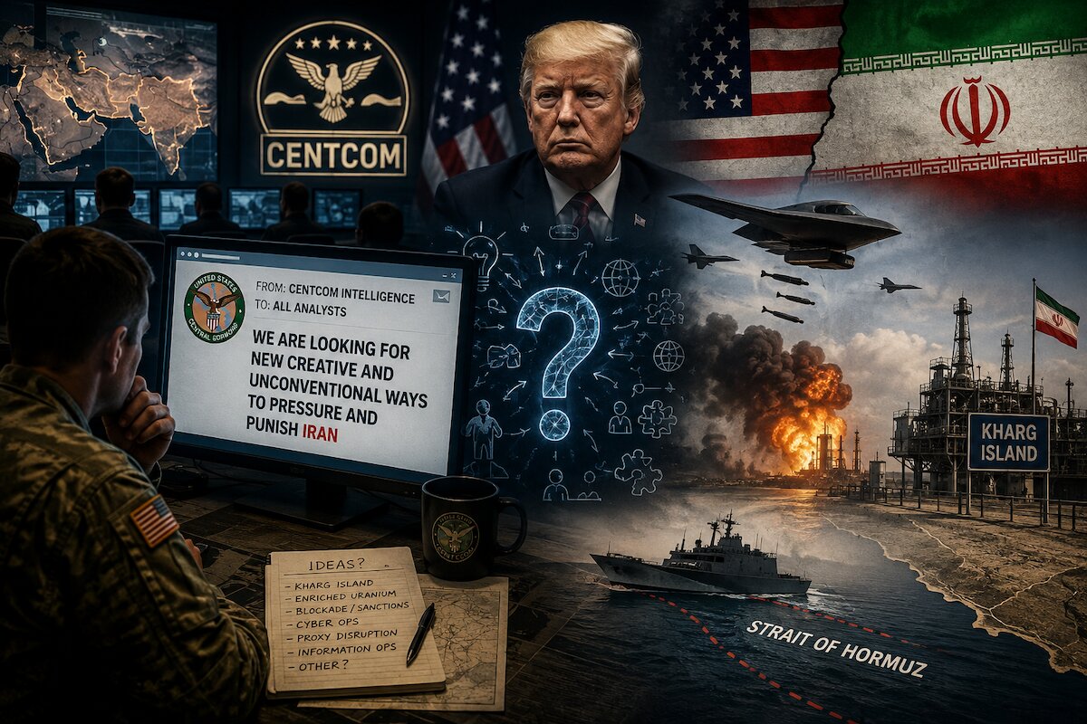US Central Command turns to crowdsourcing as Iran war options run thin