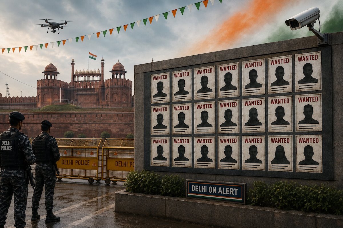 Independence Day alert: Delhi puts up posters of 19 wanted terrorists as Red Fort security tightens