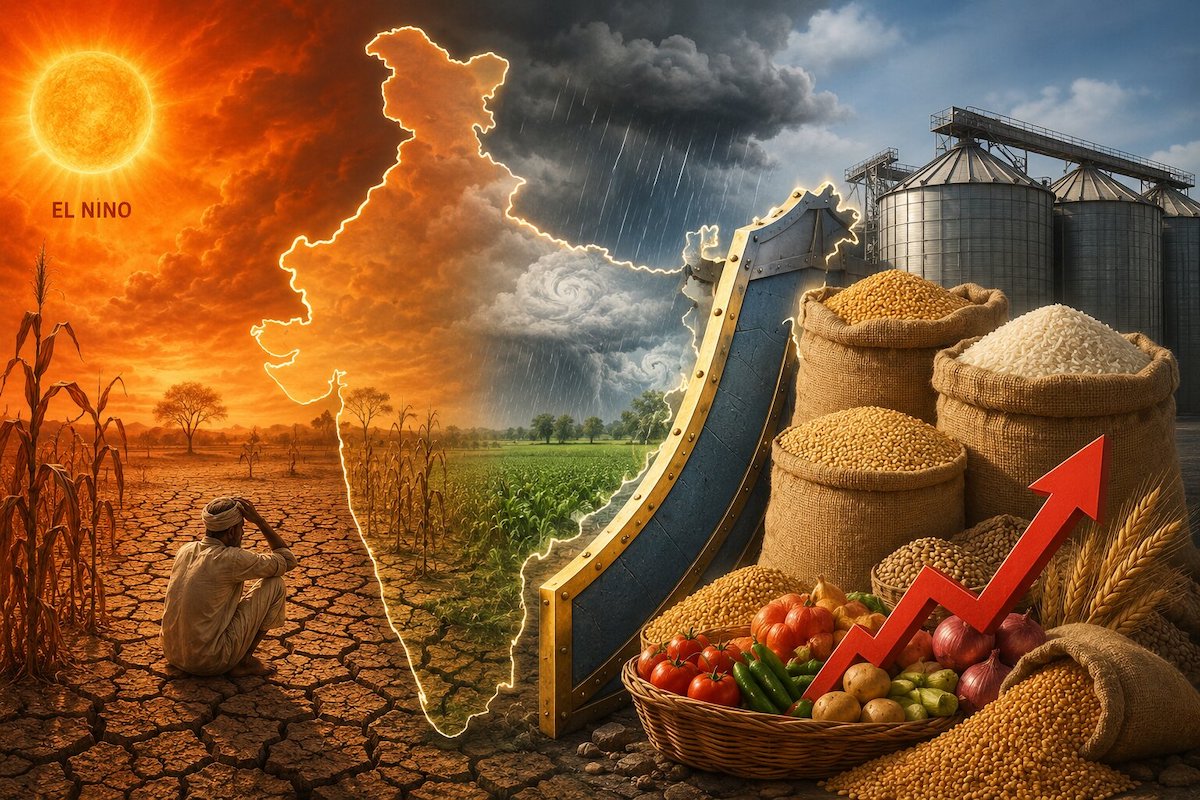 Strong El Nino threatens India’s food prices, but huge grain stocks offer cushion: S&P