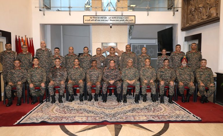 Indian Army chief Gen Dhiraj Seth reviews Central Command’s operational readiness, modernization during two-day visit