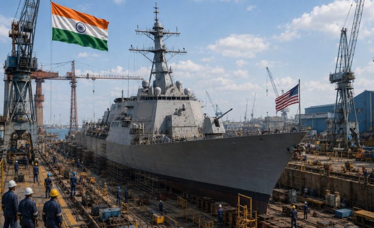 Trump’s foreign-shipbuilding waiver opens a narrow US Navy opportunity for Indian shipyards