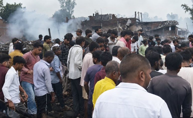 Five killed as Kaushambi firecracker-unit blast flattens house near Prayagraj border